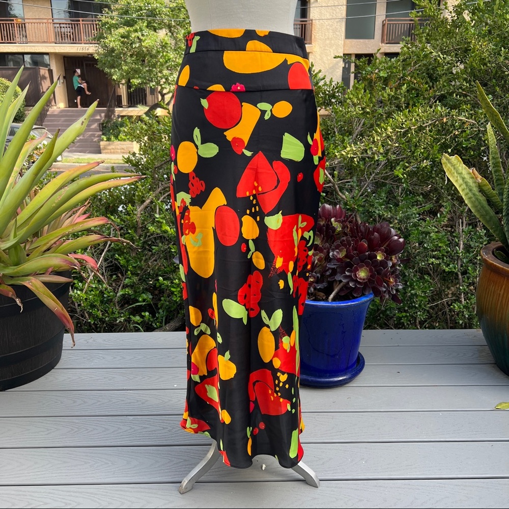 FREE PEOPLE Fruity Pop Midi Skirt Women’s Size 2 New With Tags - Picture 2 of 6